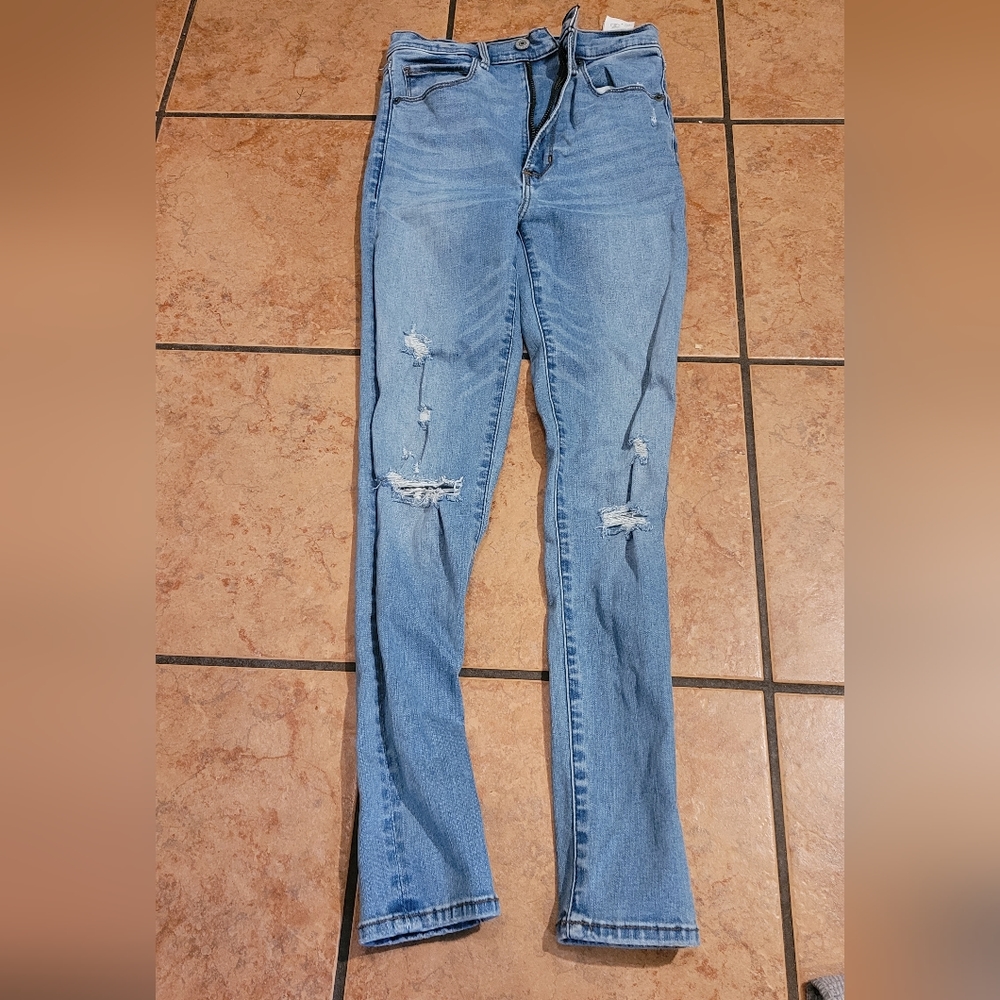 Abercrombie & Fitch Grudge Style Jeans! Size: 25